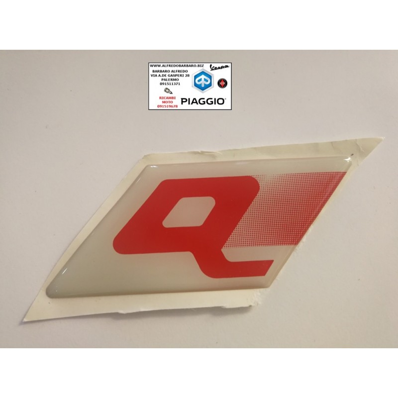 Stemma piaggio quartz rosso originale piaggio 259562