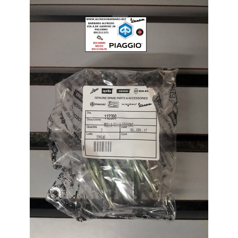 Molla frizione piaggio vespa pk 50 ape 50 originale piaggio 112390