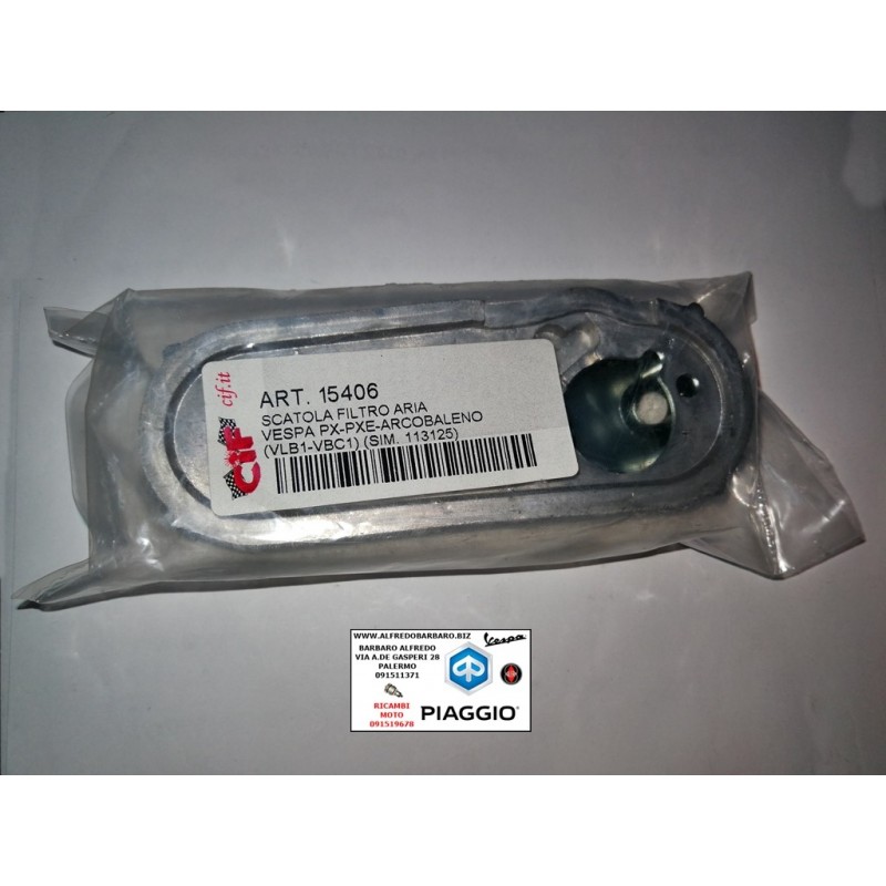 Scatola Filtro Aria Vespa px - pxe arcobaleno VLB1-VBC1 cif 15406