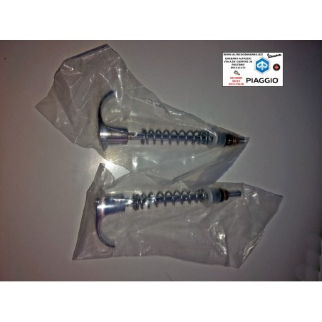 Coppia ganci ritegno cofani vespa px-pe 1^ serie Rally 180-200 Cif-6137