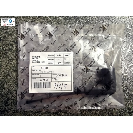 Cavo a.t. di cappuccio candela piaggio beverly 350 x10 350 originale piaggio 643001