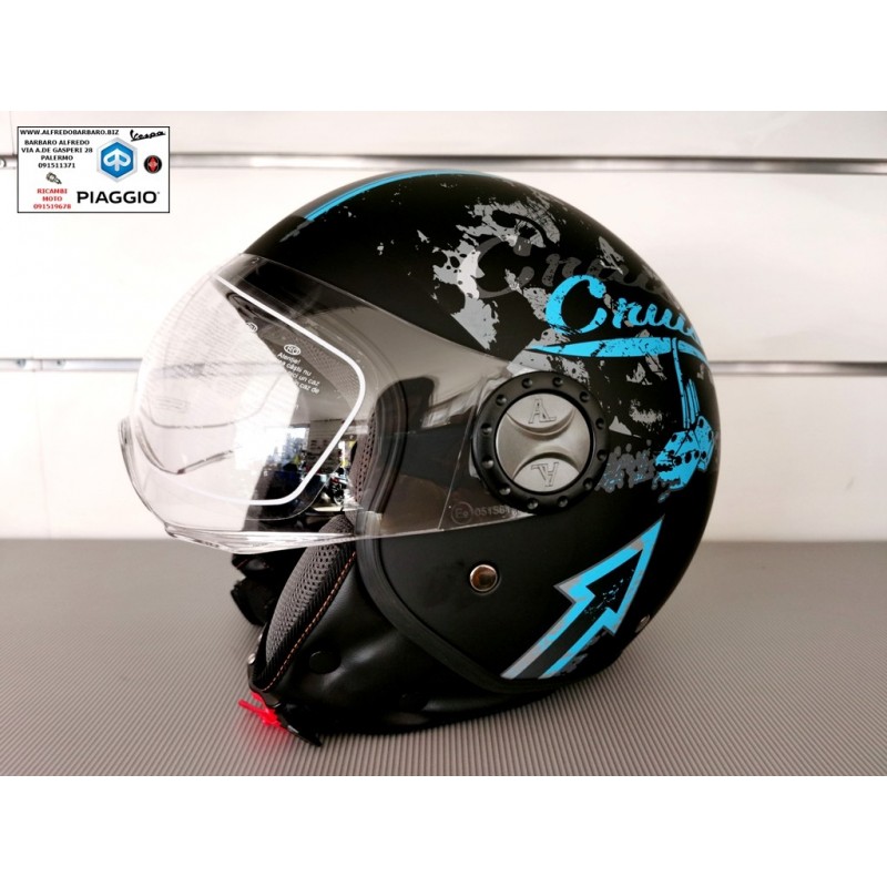 Casco demi-jet 101 visiera elicotterista cruisin confort Al