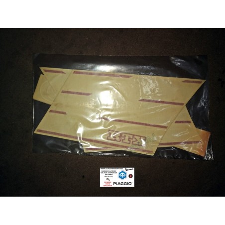 Serie decalco gilera rtx kit adesivi originale gilera 326911