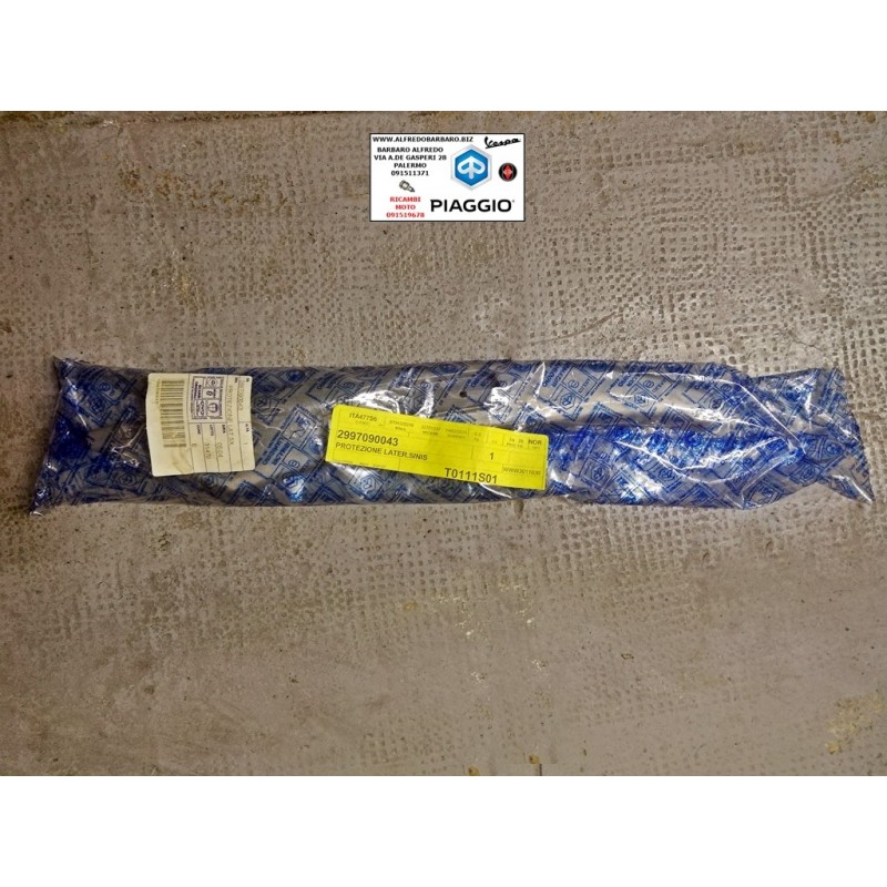 Protezione carena laterale sinistra Piaggio liberty 50 originale piaggio 2997090043