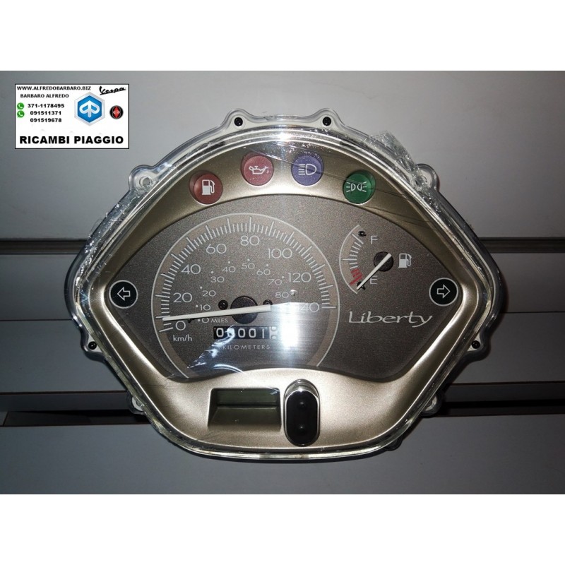 Gruppo strumenti liberty 125 4t originale piaggio 641306