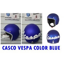 Casco Vespa Color Blue misura L  originale piaggio vespa 606421M04B