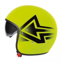 Casco Jet LH-2 Giallo fluo Lampa 8000692907443