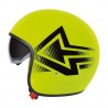 Casco Jet LH-2 Giallo fluo Lampa 8000692907443