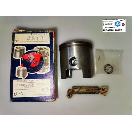 Pistone completo per motore vespa  riferimento 3918