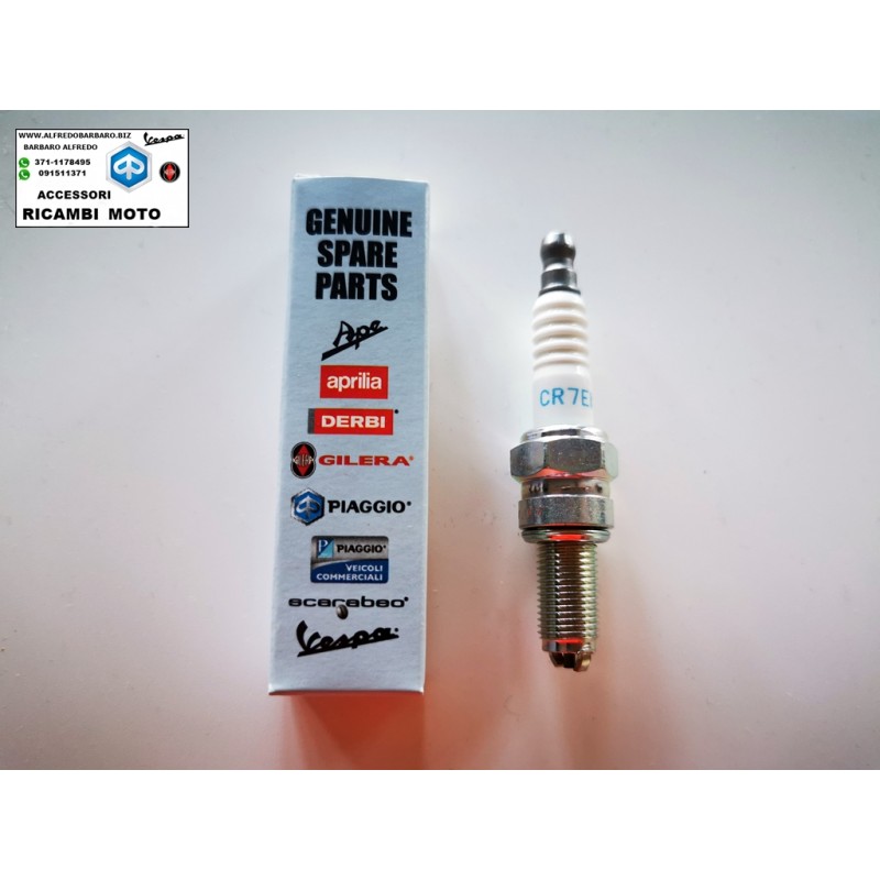 Candela NGK R CR7EKB piaggio beverly mp3 x10 x8 x9 originale piaggio 829981