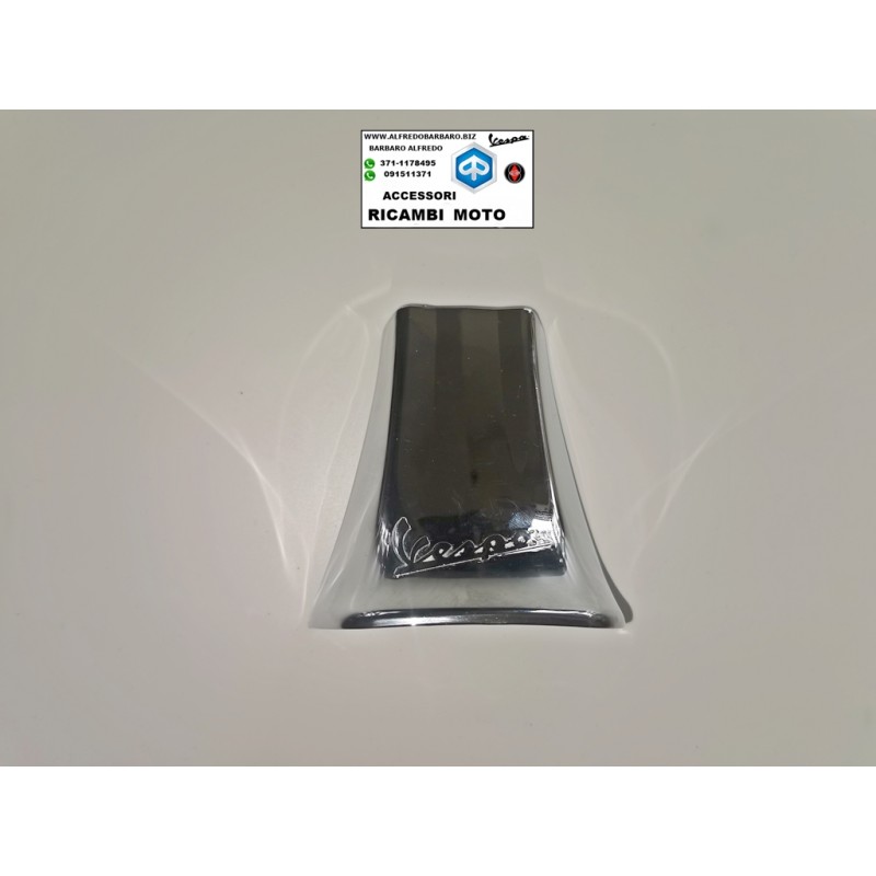 Coperchio maniglia sella vespa primavera-elettrica cromato originale piaggio 673637