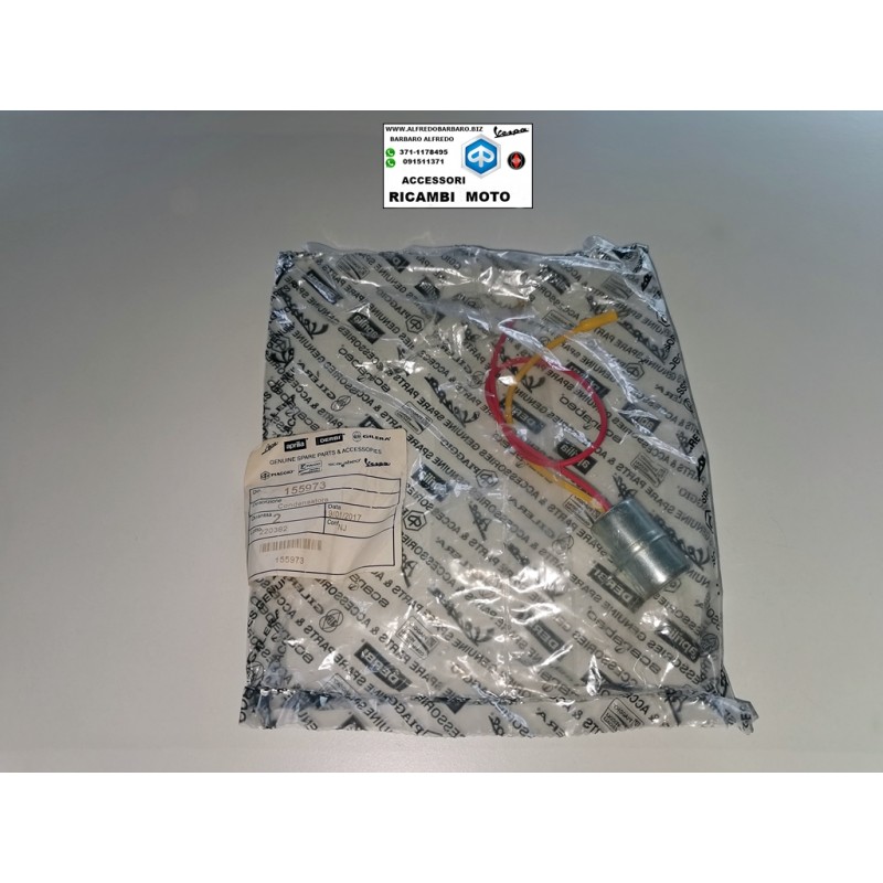 Condensatore VESPA TS 125 SPRINT - 150 GTR SUPER - RALLY 180 originale piaggio 155973