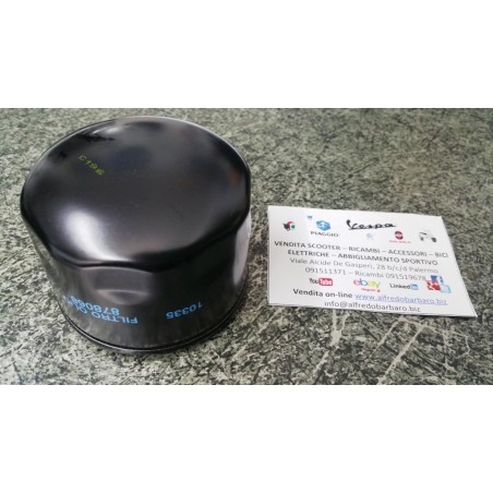 Filtro olio piaggio MP3 BEVERLY X9 codice originale piaggio 82960R
