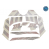 KIT TARGHETTE ZIP SP ORIGINALE PIAGGIO 65263600A2