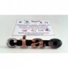 Targhetta piaggio ciao fiancata laterle codice originale piaggio 163966