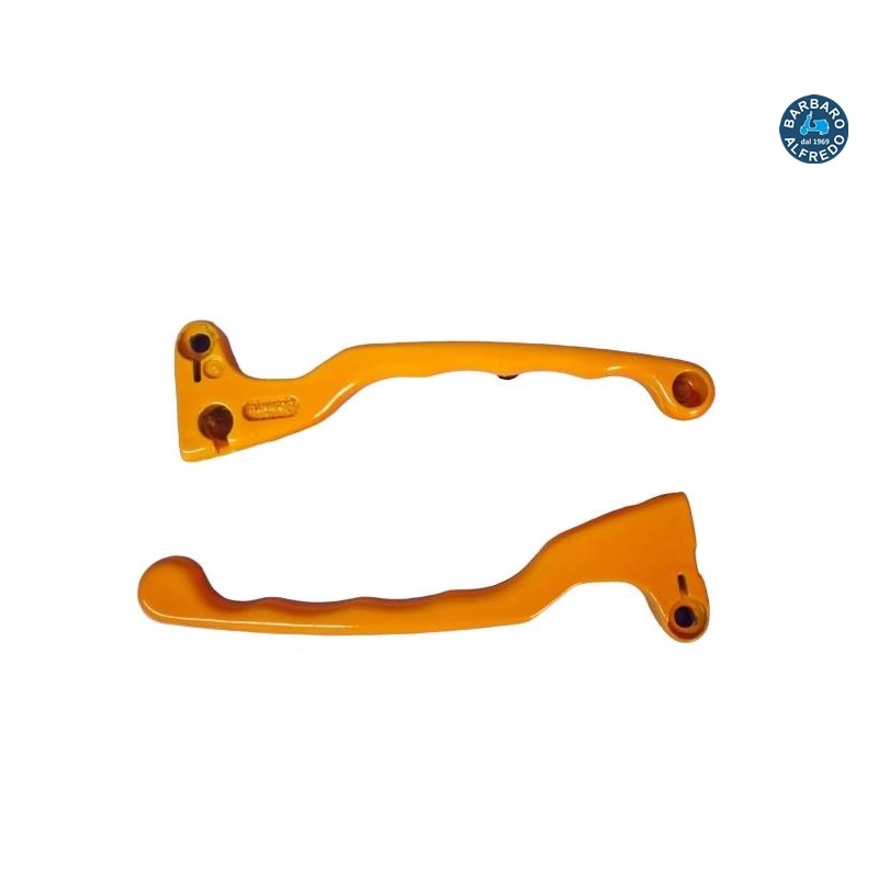 Coppia Leve freno piaggio superbravo sinistra 233073 e destra 233076 originali piaggio