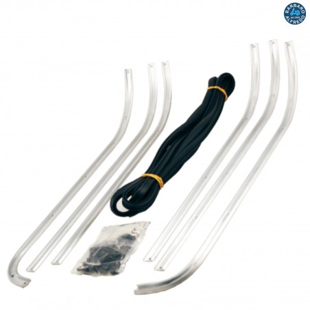 Serie completa strisce pedana Vespa PXE Arcobaleno 125-1981-1997 originale piaggio 610231M