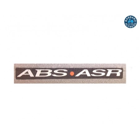 Targhetta Adesiva ABS-ASR beverly 300 350 originale piaggio 675047