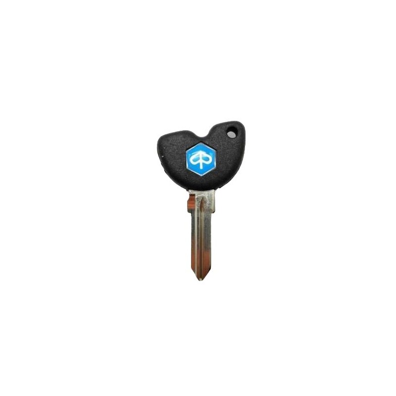 Chiave grezza con transponder 575810 originale Piaggio per Beverly, Liberty, X8 e X9