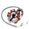 STATORE MAGNETE SUPPORTO BOBINA 5 FILI VESPA 50 125 PK S APE ORIGINALE PIAGGIO 199500 -  497651