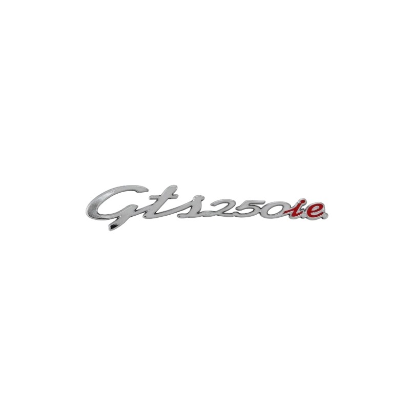 TARGHETTA ADESIVA VESPA GTS 250 IE- SUPER GTS ORIGINALE PIAGGIO 656235