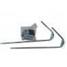 KIT ATTACCHI PARABREZZA VESPA GTS ORIGINALE PIAGGIO 602732M
