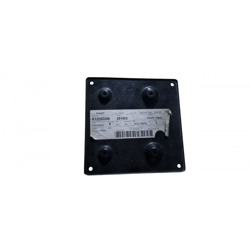 SUPPORTO TARGA PIAGGIO COSA 2 ORIGINALE PIAGGIO 291002