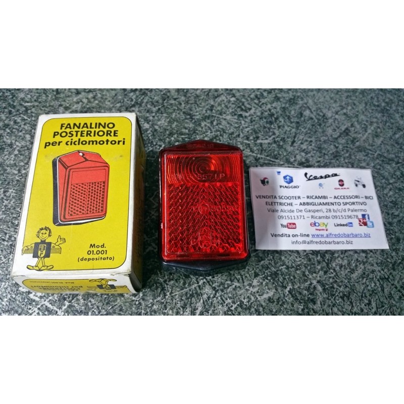 Fanalino posteriore per ciclomotori mod. 01.001