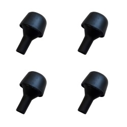 KIT 4 TAMPONIGOMMINO SPORTELLO BAULETTO VESPA PX 125 150 200 FUNGHETTO ORIGINALE PIAGGIO 149908