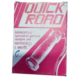 MANOPOLE IN GOMMA SPUGNA MOTOCICLI E MOTO QUICK ROAD