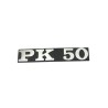 Targhetta cofano laterale Vespa PK 50 originale Piaggio 195630