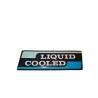 259609 Targhetta liquid cooled frontale originale piaggio