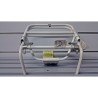Portapacchi posteriore A300 bianco con tiranti per Vespa 50 90 125 Primavera
