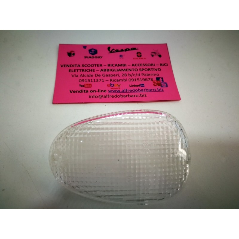 Trasparente Gemma Indicatore Freccia Piaggio Beverly 250-500 Carnaby 300 Runner Nexus originale piaggio 639338