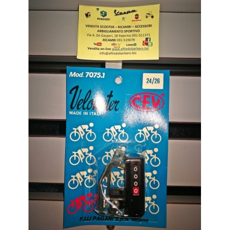 Contachilometri bicicletta 7075.1 velometer