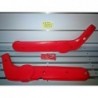 Coppia Fiancatine monomarcia ciao px rosso 8028-29R + kit leve+alzavalvola+molle+barilotto 5895-n