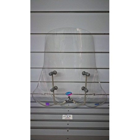 Schermo con attacchi Skipper Piaggio 125-150cc 99 senza bordo Mod. Club Biondi dimensioni cm 69x71 8060997