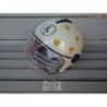 Casco bambino demi-jet 106 con visiera elicotterista e adesivi Al Helmets 106 kids