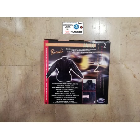 Giacca antivento antipioggia biondi impermeabile 100% misura XS 5536079-8015124360796