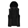 Gilet in pile da donna HighLoft con trama a rombi e cappuccio cmp 31P1716
