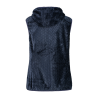 Gilet in pile da donna HighLoft con trama a rombi e cappuccio cmp 31P1716
