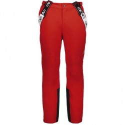 Salopette sci pantaloni da neve uomo con bretelle removibili cmp 3W17397N