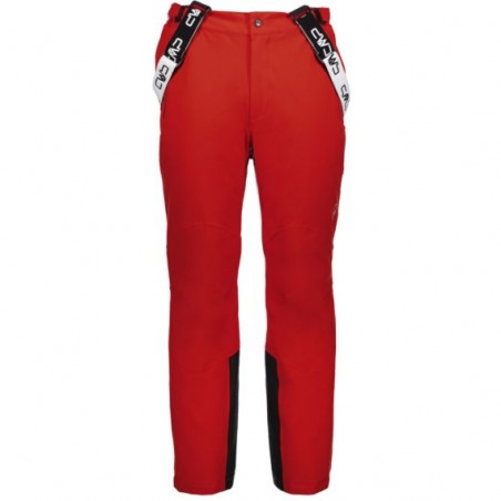 Salopette sci pantaloni da neve uomo con bretelle removibili cmp 3W17397N