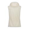 Gilet in pile da donna HighLoft con trama a rombi e cappuccio cmp 31P1716