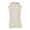 Gilet in pile da donna HighLoft con trama a rombi e cappuccio cmp 31P1716