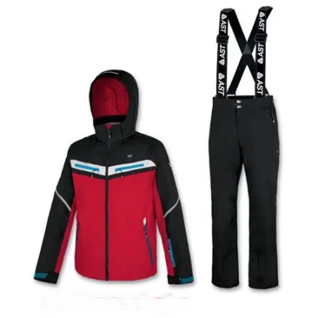Completo sci bambino giacca e pantaloni sci ast JT7U - 8055768177411