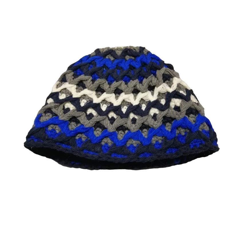 Cappello bambino maglia e pile marini