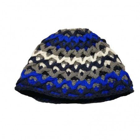 Cappello bambino maglia e pile marini