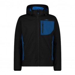 GIACCA UOMO IN SOFTSHELL CON CAPPUCCIO STACCABILE CMP