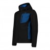 GIACCA SCI UOMO IN SOFTSHELL CON CAPPUCCIO STACCABILE CMP